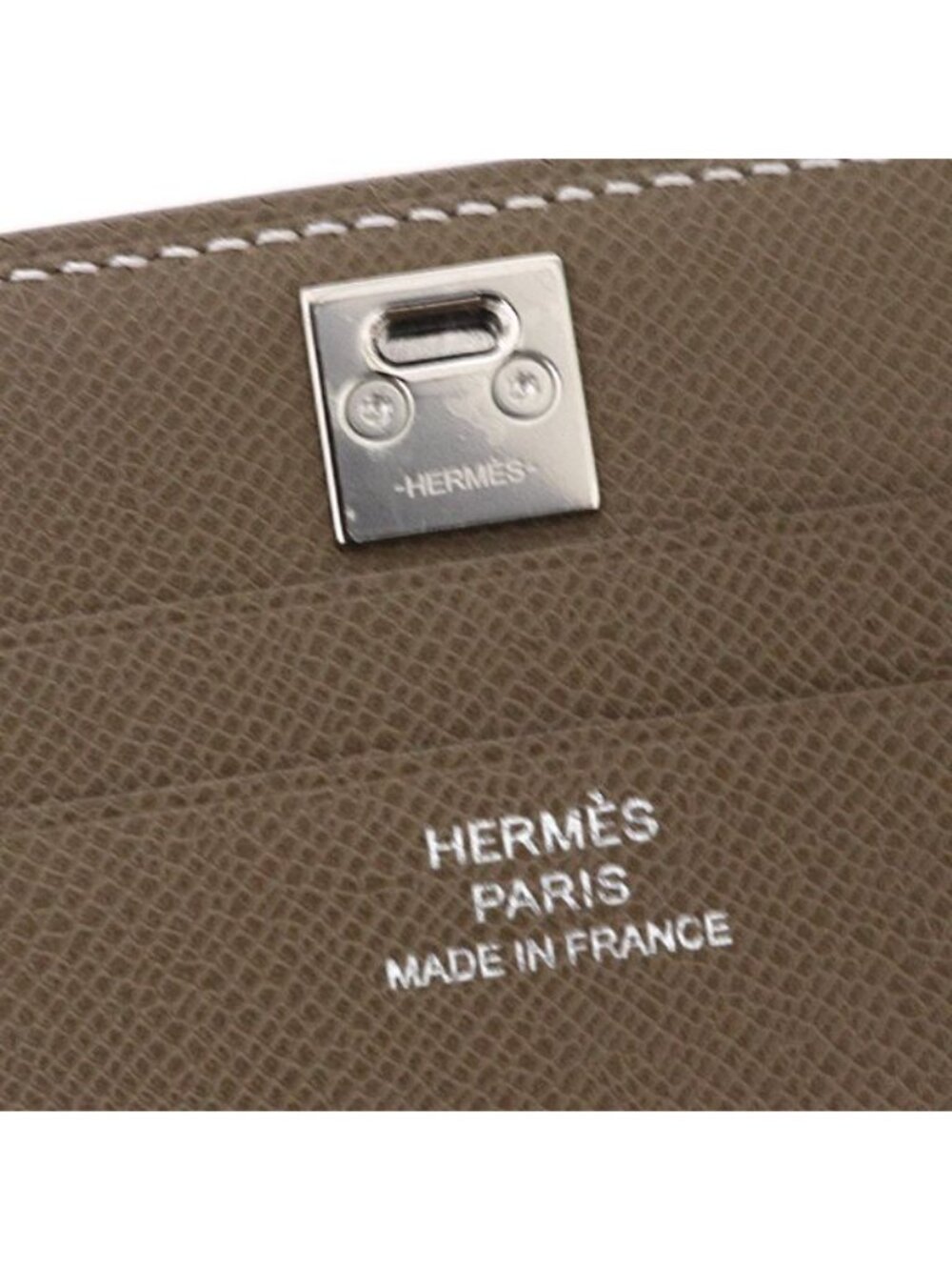Hermes Card Case Business Holder Vo Madam Etoupe - Picture 6 of 6